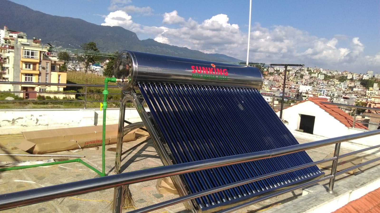 Sunking Solar Water Heater 30T – Solar heater and water